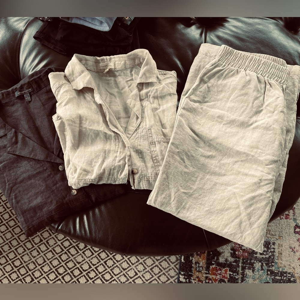 Linen outfit size small